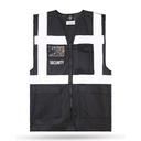 (SECKXCMF) “SECURITY” Mesh Multifunctional Safety Vest “Tampa” [KX184]