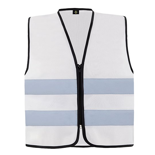 (RX217) Hi-Vis Safety Vest Cologne With Front Zipper [KX217]