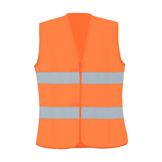[1000111327] (KXF) Ladies Fit Hi-Vis Safety Vest Frankfurt [KX503] (S (34/36), Signal Orange)