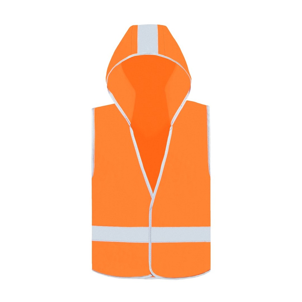 (KXKWH) Kids´ Hooded Hi-Vis Safety Vest Odense