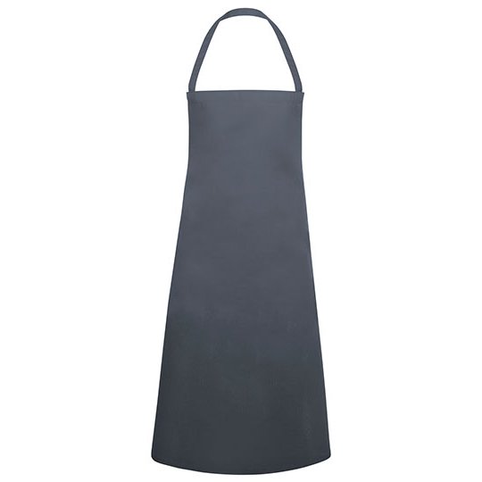 [1000112155] (BLS 3) Basic Bib Apron [KY045] (Anthracite (ca. Pantone 7540C))
