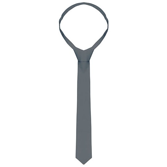 [1000112172] (AK 4) Tie [KY050] (Anthracite (ca. Pantone 7540C))
