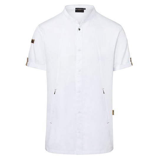 (JM 36) Short Sleeve Chef Jacket Green-Generation