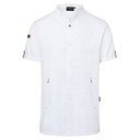 (JM 36) Short Sleeve Chef Jacket Green-Generation [KY052]