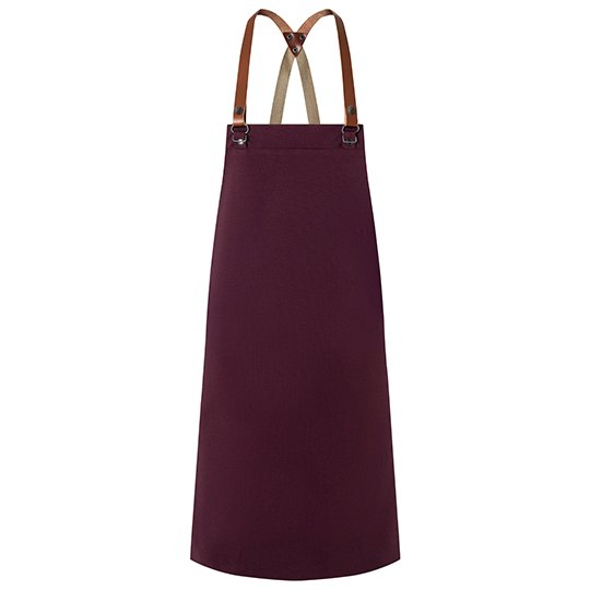 [1000333113] (LS 37) Apron Green-Generation [KY054] (Aubergine (ca. Pantone 5185C))