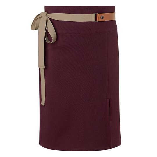 [1000333118] (VS 12) Waist Apron Green-Generation [KY055] (Aubergine (ca. Pantone 5185C))