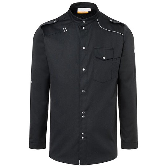 [1000224773] (JM 26) Chef Shirt New Identity [KY103] (46, Black (ca. Pantone 419C))