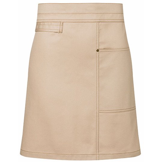 [1000285652] (VS 11) Waist Apron Urban Casual-Style [KY114] (Beige (ca. Pantone 7529 C))