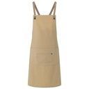 (LS 39) Bib Apron Urban-Nature With Cross Straps And Big Pocket [KY120]