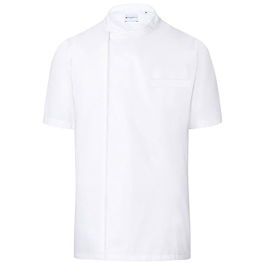 (BJM 3) Short-Sleeve Throw-Over Chef Shirt Basic