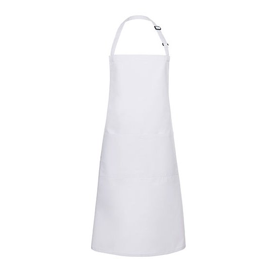 (BLS 9) Oversized Bib Apron Basic with Buckle and Pocket
