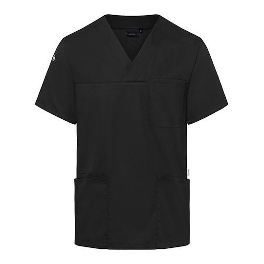 [1000362507] (KS 65) Men´s Tunic Essential [KY139] (S, Black (ca. Pantone 419C))