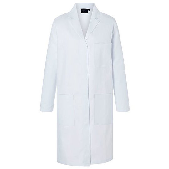 (MF 5) Ladies Workcoat with concealed button placket [KY163]