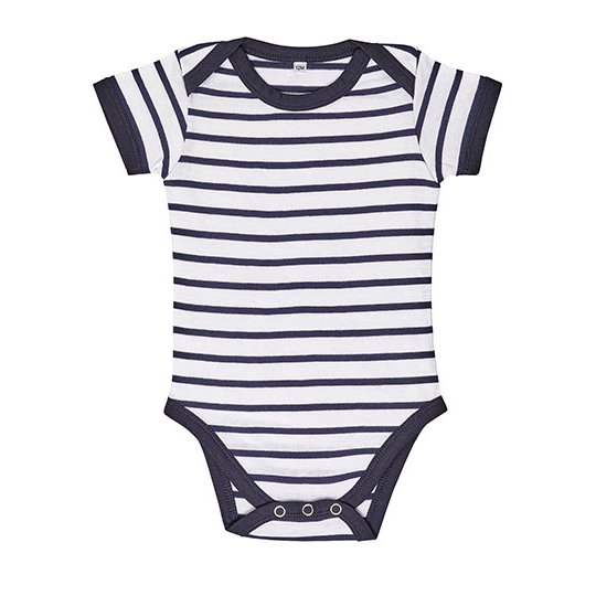 (01401) Baby Striped Bodysuit Miles [L01401]