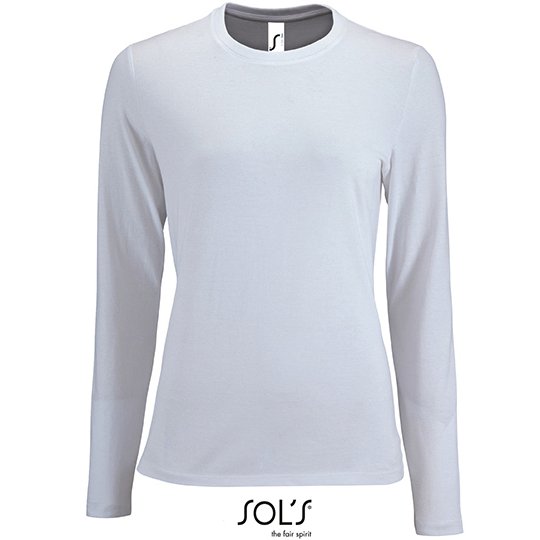 (02075) Women´s Long Sleeve T-Shirt Imperial [L02075]