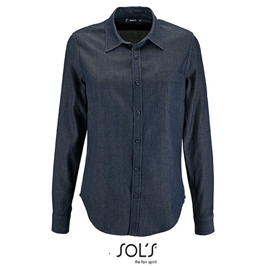 (02101) Women´s Denim Shirt Barry [L02101]