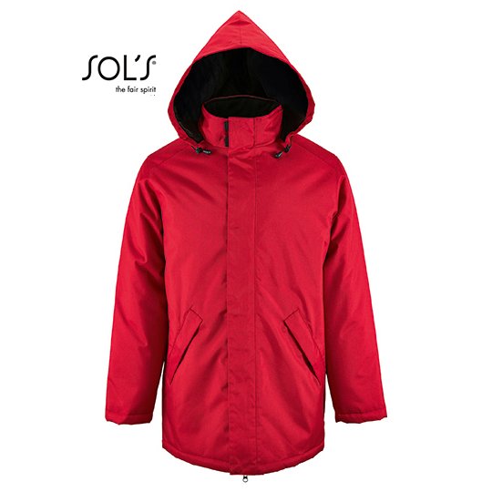 [1000232847] (02109) Unisex Jacket With Padded Lining Robyn [L02109] (XS, Red)