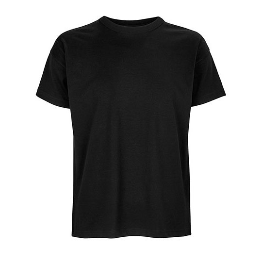 [1000330328] (03806) Men´s Boxy Oversized T-Shirt [L03806] (S, Deep Black)