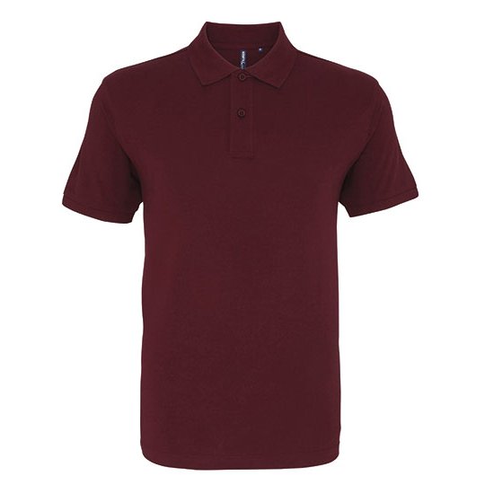[1000405237] Men´s Classic Fit Polo [AQ010] (S, Burgundy)