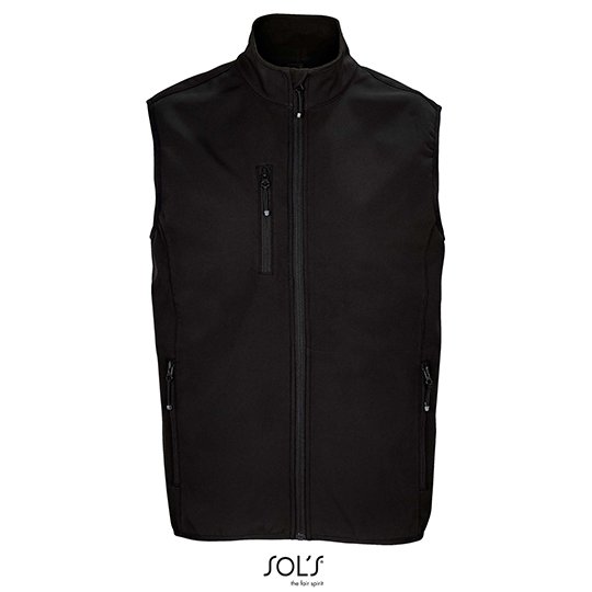 (03825) Men´s Falcon Zipped Softshell Bodywarmer [L03825]