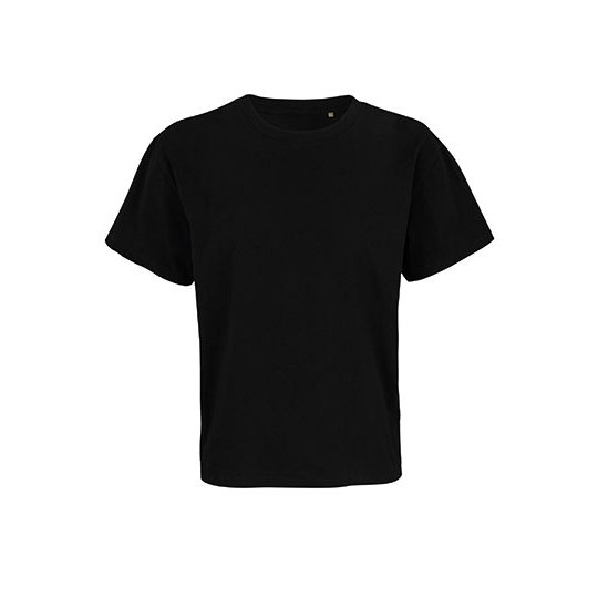 [1000349792] (03996) Unisex Oversized T-Shirt Legacy [L03996] (XS, Deep Black)