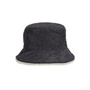 (03998) Reversible Sherpa And Velvet Bucket Hat [L03998]