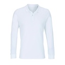 (04241) Unisex Long Sleeve Polo Shirt Planet [L04241]