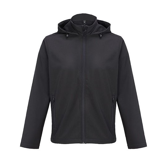 (04447) Men´s Race Softshell Hooded Jacket