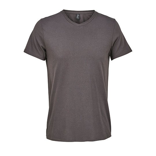 [1000418977] (04765) V-Neck T-Shirt Regent [L04765] (XS, Dark Grey (Solid))
