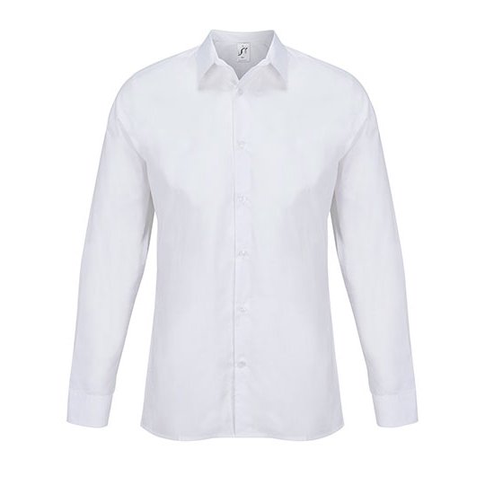 (04770) Men´s Poplin Shirt Long Sleeve Bailey
