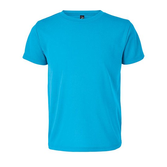 [1000419303] (04773) Kids´ Sports T-Shirt Sprint [L04773] (4 years (96/104), Aqua)
