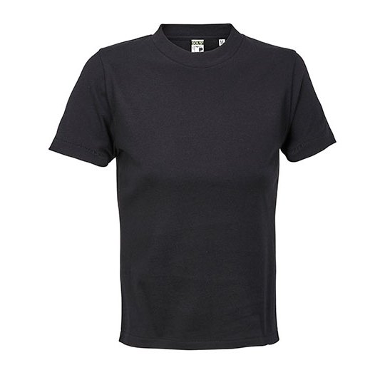 [1000419630] (04811) Women´s Cropped T-Shirt Lilia [L04811] (S, Deep Black)