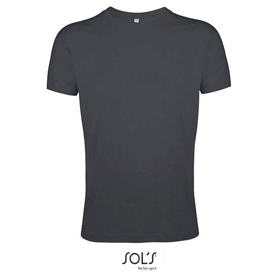 [1000115187] (00553) Regent Fit T-Shirt [L149] (XS, Dark Grey (Solid))