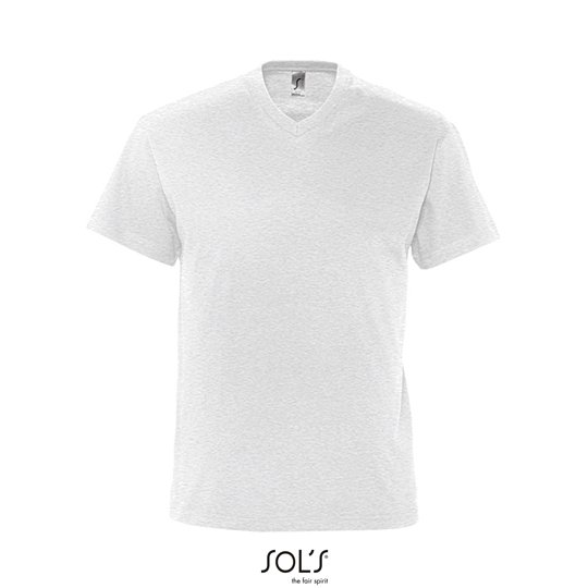 [1000115721] (11150) V-Neck T-Shirt Victory [L151] (S, Ash (Heather))