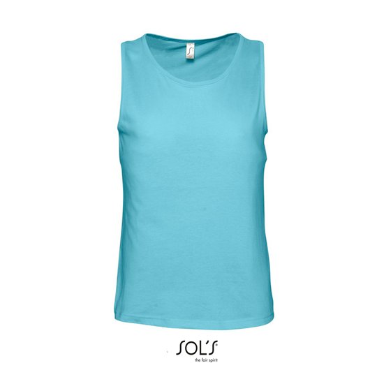 [1000116246] (11465) Men´s Tank Top Justin [L171] (S, Atoll Blue)
