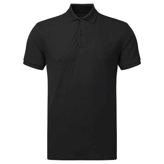 [1000405951] Men´s Polycotton Blend Polo [AQ015] (S, Black)