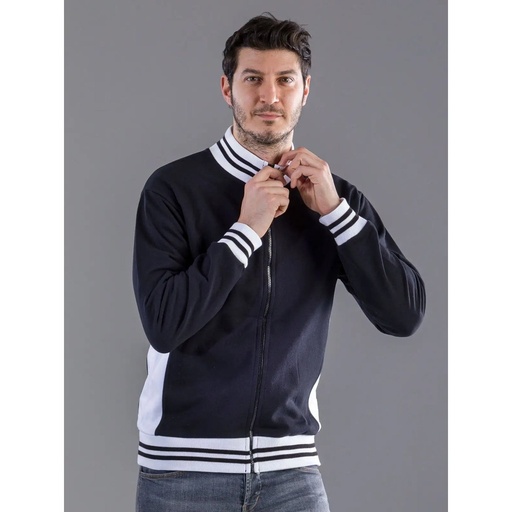 Felpe con zip intera