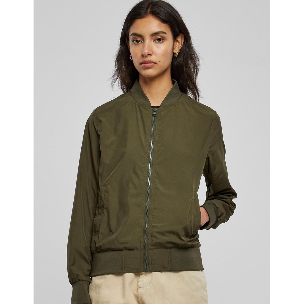 [BY044] Ladies´ Nylon Bomber Jacket