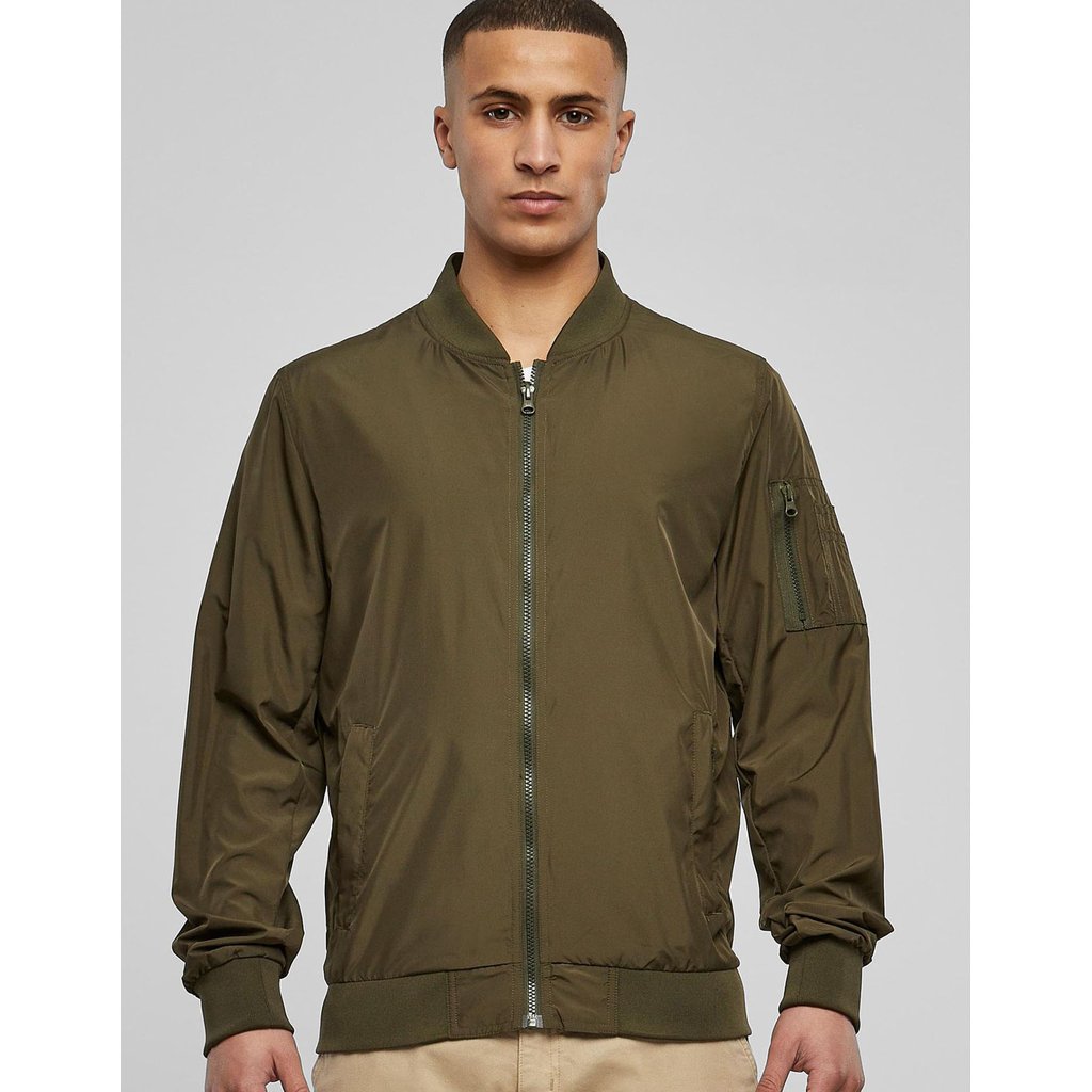 [BY045] Nylon Bomber Jacket