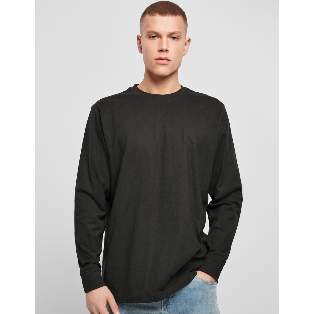 [BY091] Long Sleeve Tee With Cuffrib [BY091]