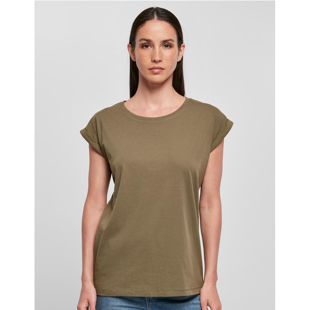 [BY138] Ladies´ Organic Extended Shoulder Tee [BY138]
