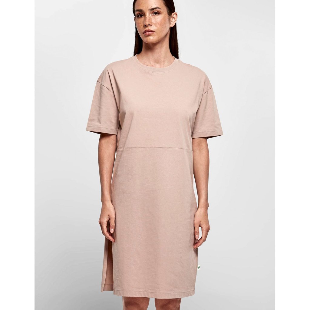 [BY181] Ladies´ Organic Oversized Slit Tee Dress