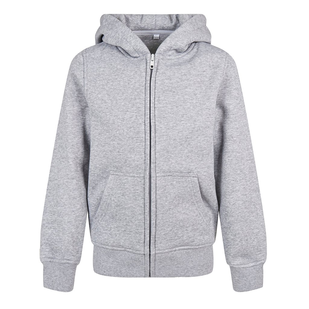 [BY188] Kids´ Organic Basic Zip Hoody