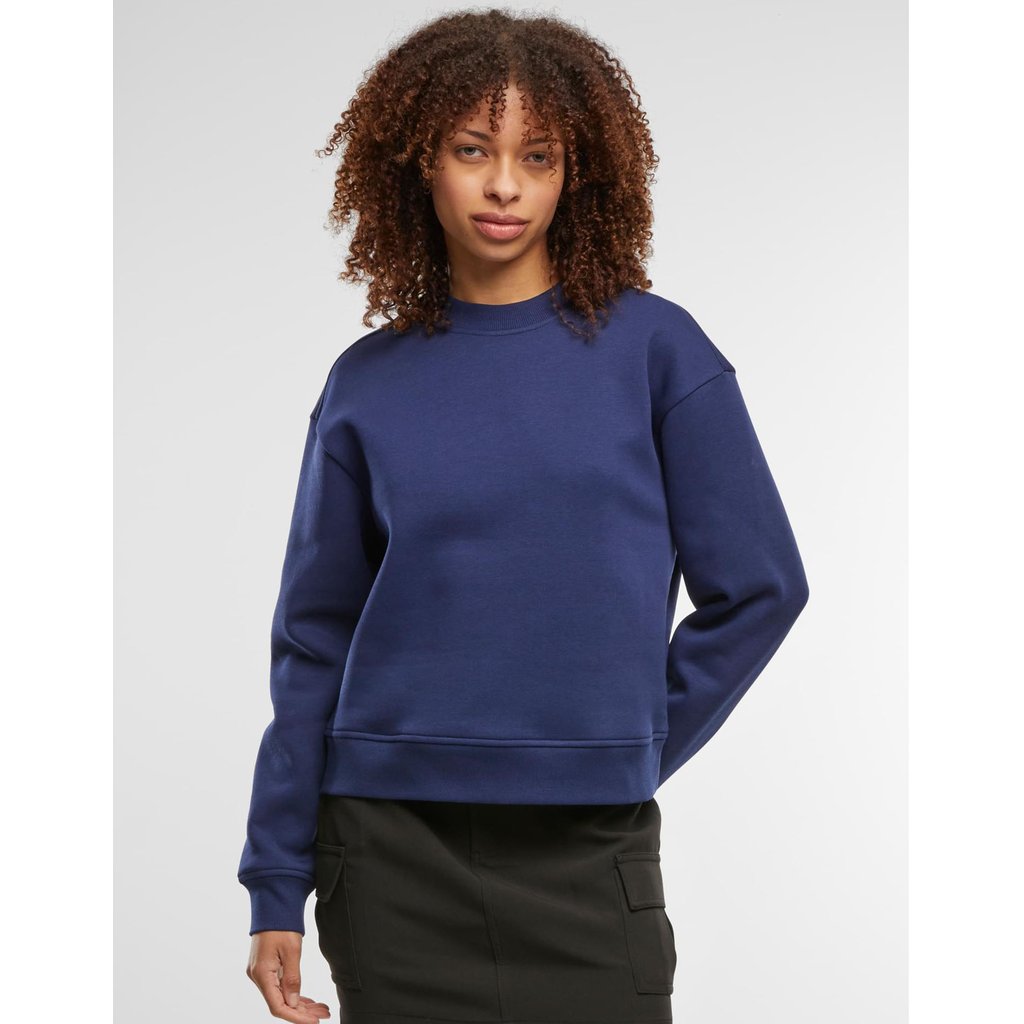 [BY212] Ladies Oversized Crewneck Sweatshirt