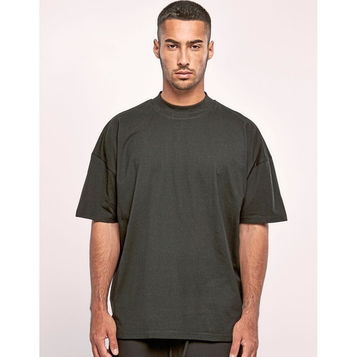 [BY230] Men´s Oversized Mock Neck Tee [BY230]