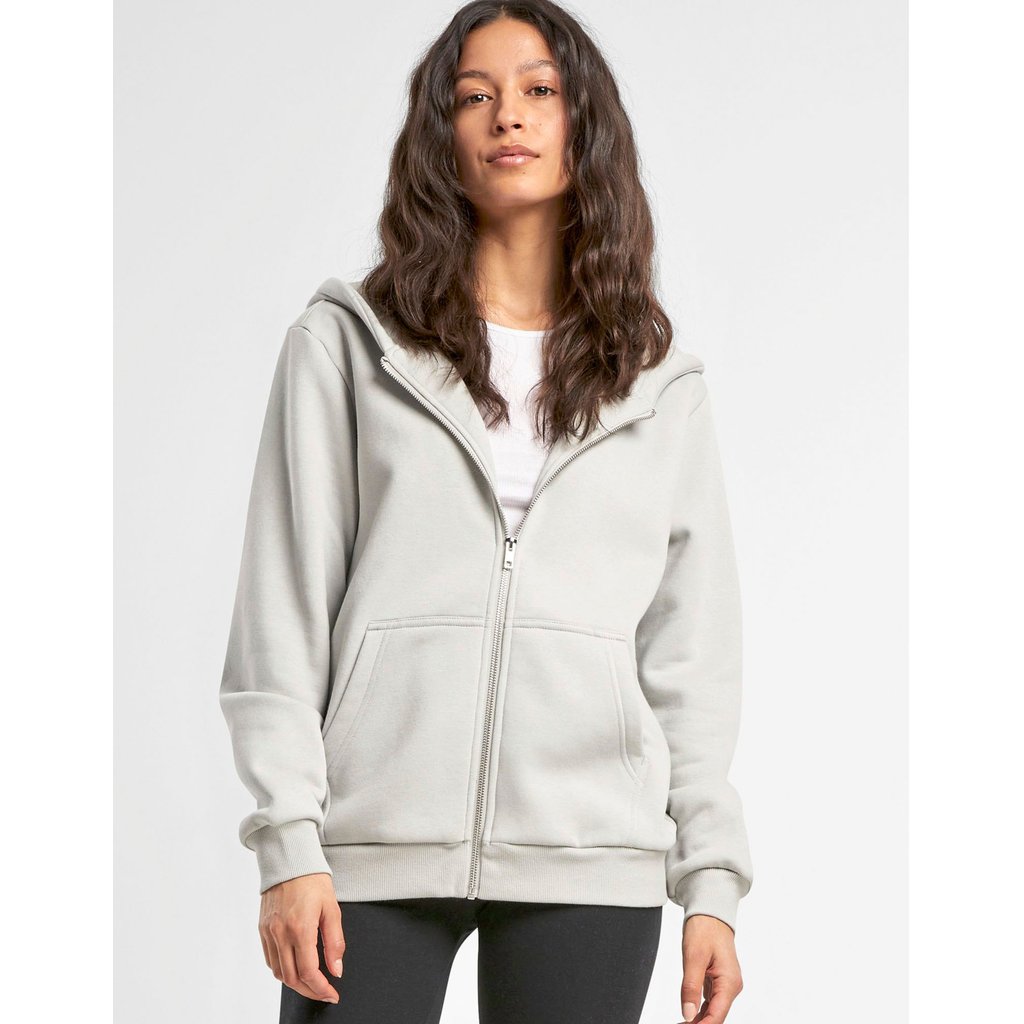 [BY290] Ladies Fluffy Zip Hoody