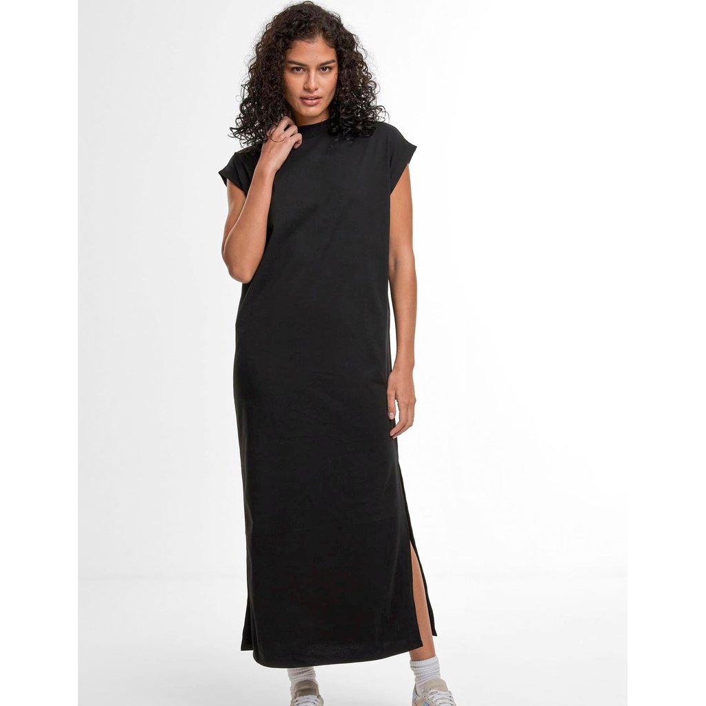 [BY415] Ladies Sorona® Long Extended Shoulder Dress