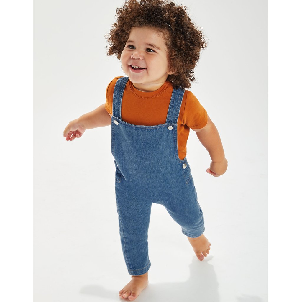 [BZ56] Baby Rocks Denim Dungarees