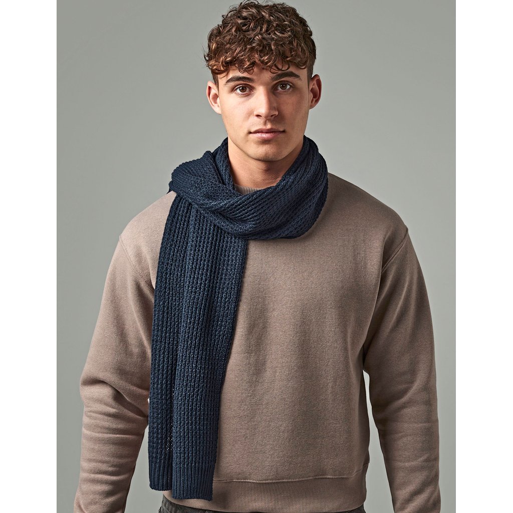 [CB424] Classic Waffle Knit Scarf