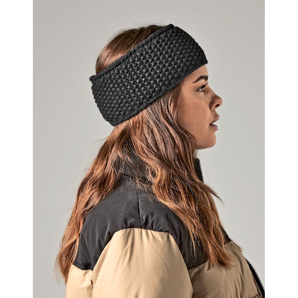 [CB434] Slopeside Waffle Headband